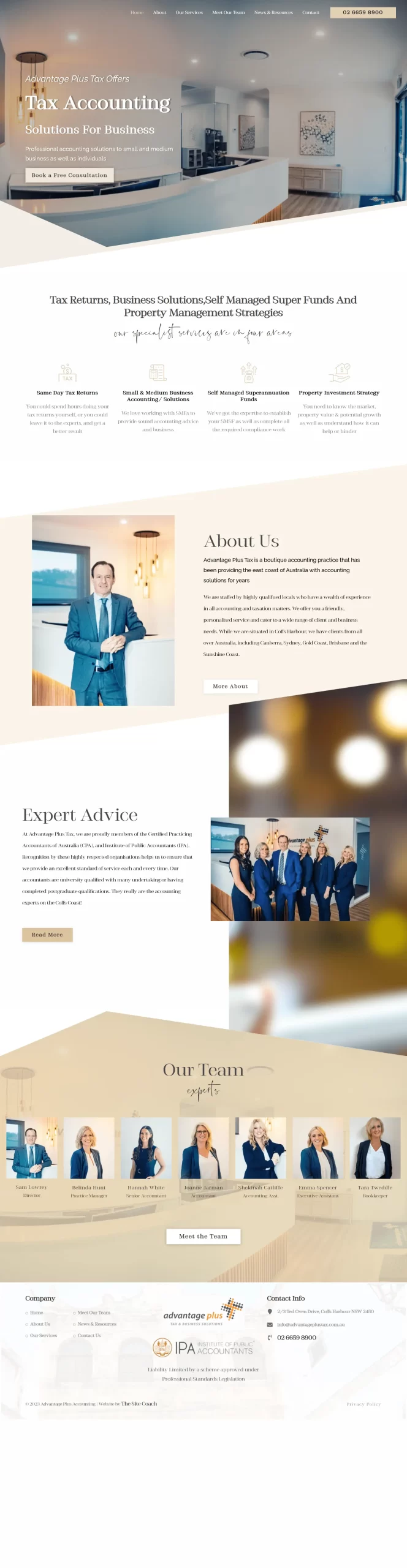 Advantage Plus Tax Offers Portfolio