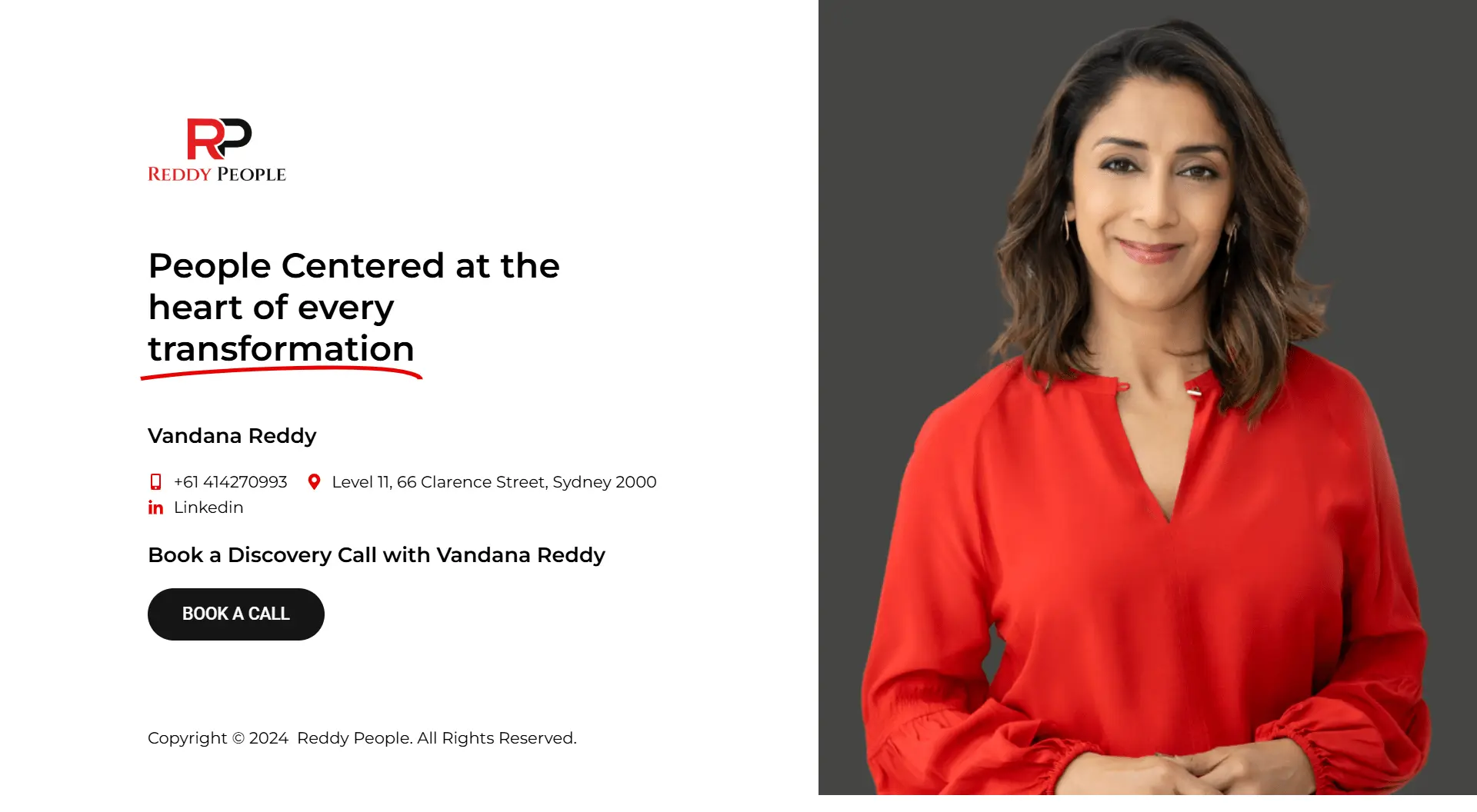 Readdy People Portfolio