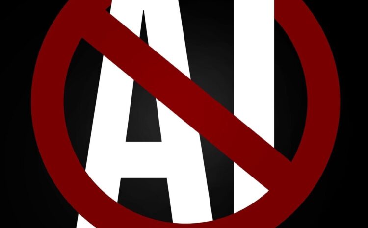 No to AI Generated Images
