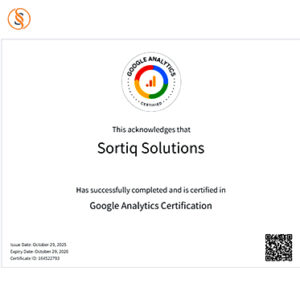 Acknowlages Google analytics